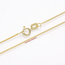 Load image into Gallery viewer, 580024-Solid-14k-Yellow-Gold-Round-Wheat-Style-Chain-Necklace