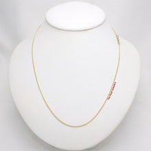 Load image into Gallery viewer, 580025-14k-Solid-Yellow-Gold-Round-Wheat-Style-Chain-Necklace