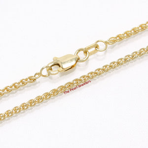 580026-14k-Solid-Yellow-Gold-Round-Wheat-Style-Chain-Necklace