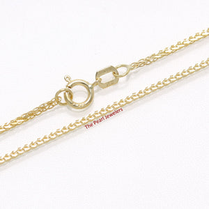 580027-14k-Solid-Yellow-Gold-Square-Wheat-Style-Chain-Necklace