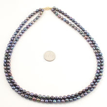 Load image into Gallery viewer, 600103-034-14kt-Clasp-Freshwater-Pearl-Double-Strand-Necklace