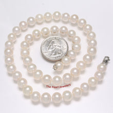 Load image into Gallery viewer, 600718-36-Beautiful-Semi-Round-White-Freshwater-Cultured-Pearl-Necklace