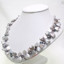 Load image into Gallery viewer, 613277S31D-Lovely-Gift-Wedding-Necklace-White-Coin-Heart-Pearl Necklace