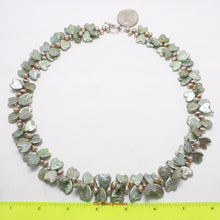 Load image into Gallery viewer, 613281S31-Unique-Design-Heart-Freshwater-Coin-Shape-Rice-Pearl-Necklace