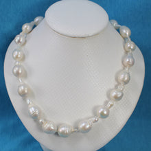 Load image into Gallery viewer, 620390G12-Baroque-White-Freshwater-Pearl-Necklace