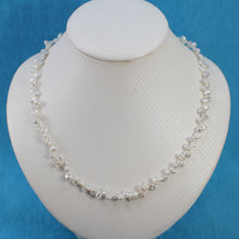 Load image into Gallery viewer, 630200G26-Unique-1/3-Drill-3.5-4mm-White-Keshi-Pearl-Necklace