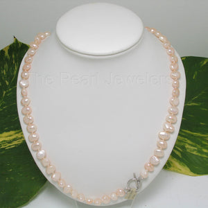 631637S19H-Baroque-Peach-Pearl-Individually-Hand-Knot-Necklaces