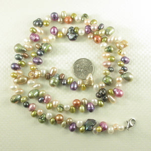 639007-84-Beautiful-Hawaiian-Rainbow-Style-M/C-Freshwater-Pearl-Necklace