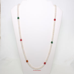 6405042-Multicolor-Quartz-Roundel-White-Freshwater-Pearl-Endless-Necklace