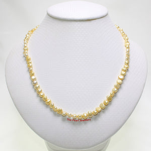 641001G26-Golden-Yellow-Small-Baroque-Pearl-Simple-Style-Necklace