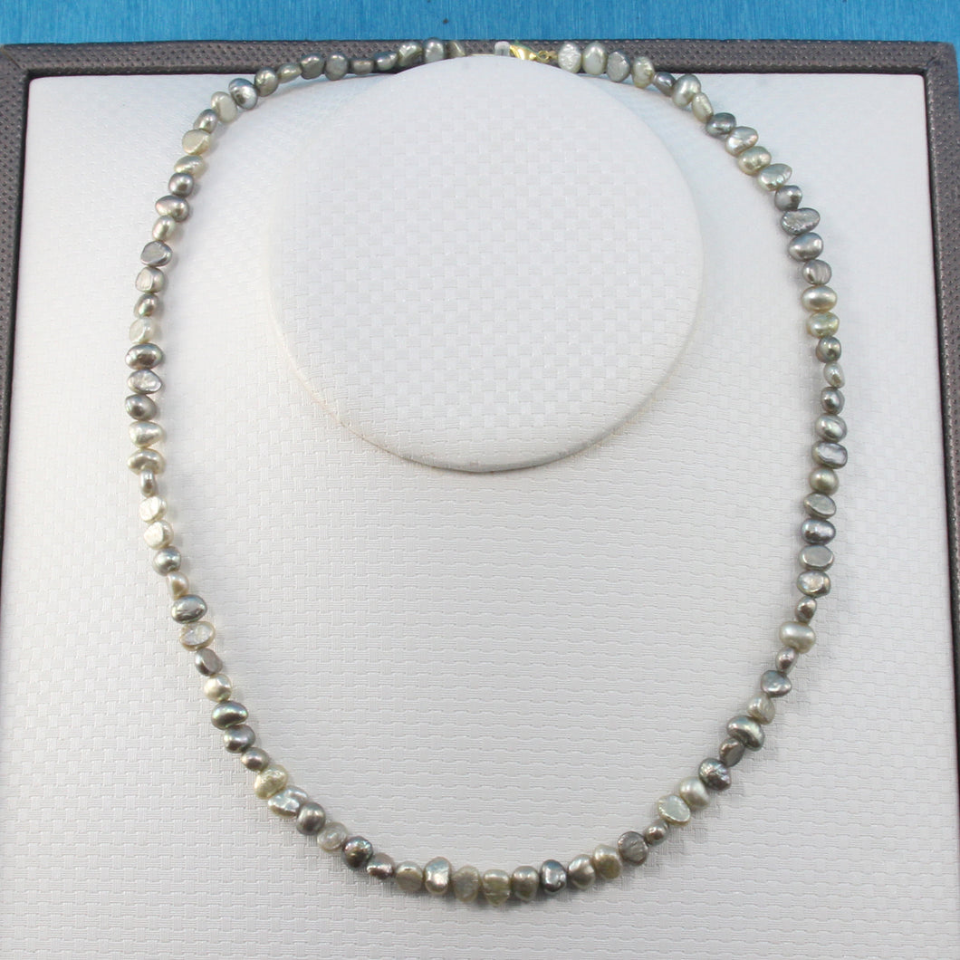 641027G26-Dark-Gray-Simple-Beautiful-Small-Baroque-Pearls-Necklace