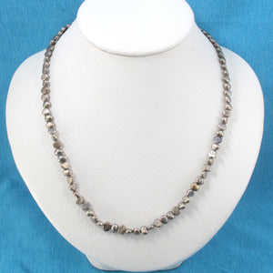 641035G26-Gray-Simple-Beautiful-Small-Baroque-Pearls-Necklace