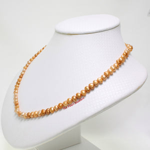 643327G26-Marigold-Colored-Small-Baroque-Pearl-Simple-Style-Necklace