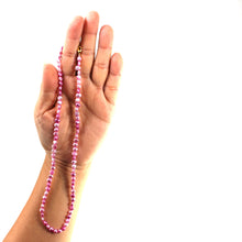 Load image into Gallery viewer, 643421G26-Rose-Colored-Small-Baroque-Pearl-Simple-Style-Necklace