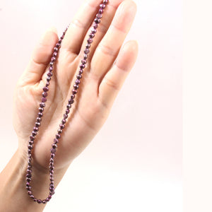 643477G26-Purple-Small-Baroque-Pearl-Simple-Style-Necklace