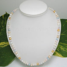 Load image into Gallery viewer, 643483G26-Simple Beautiful Small Baroque Pearls Necklace