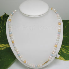 Load image into Gallery viewer, 643483G26-Simple Beautiful Small Baroque Pearls Necklace