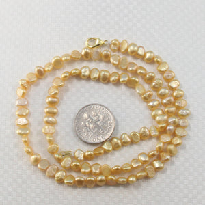 643625G26-Golden-Small-Baroque-Pearl-Simple-Style-Necklace