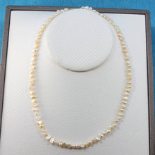 Load image into Gallery viewer, 646091G26-Beige-Small-Baroque-Pearl-Simple-Style-Necklace