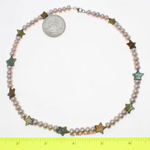 Load image into Gallery viewer, 649511S33-Wonderful-Combinations-Coin-Roundel-Lavender-Pearl-Necklace