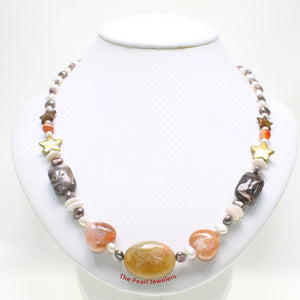 696028S23-Simple-Combination-of-Color-Baroque-Pearl-Agate-Necklace