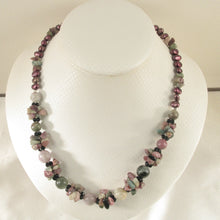 Load image into Gallery viewer, 696037S23D-Unique-Design-Purple-Baroque-Pearl-Tourmaline-Necklace