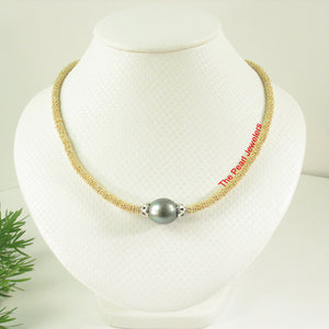 6T0008S21-Silver-925-Bali-Beads-14kt-YG-Plated-Black-Tahitian-Pearl-Necklace
