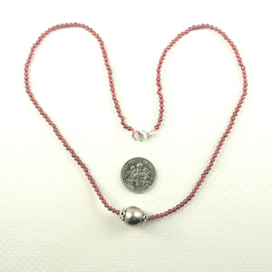 6T0534S33-Garnet-Silver-925-Bali-Beads-Black-Tahitian-Pearl-Necklaces