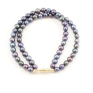 700103-034-14k-YG-Clasp-Cultured-Pearl-Double-Strands-Bracelet