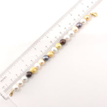 Load image into Gallery viewer, 700309G66-Multi-Color-Freshwater-Cultured-Pearl-Strand-Bracelet