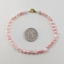Load image into Gallery viewer, 743407G26-Misty-Rose-Simple-Beautiful-Small-Baroque-Pearls-Bracelet