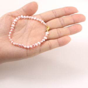 743407G26-Misty-Rose-Simple-Beautiful-Small-Baroque-Pearls-Bracelet