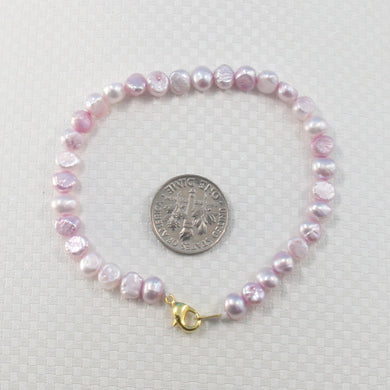Rose Baby Baroque Freshwater Pearl Bracelet