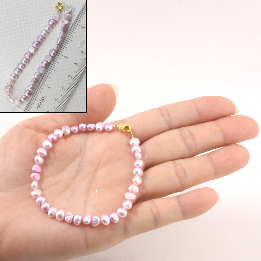 743421G26-Rose-Simple-Beautiful-Mini-Baroque-Pearls-Bracelet