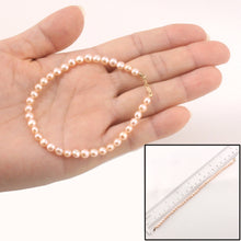 Load image into Gallery viewer, 743753G36-Pink Cultured-Freshwater-Mini-Pearl-Bracelet