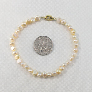 746091G26-Simple-Beautiful-Beige-Mini-Baroque-Pearls-Bracelet