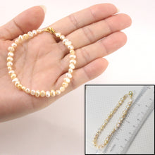 Load image into Gallery viewer, 746091G26-Simple-Beautiful-Beige-Mini-Baroque-Pearls-Bracelet