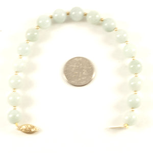 7T50082-Natural-Celadon-Green-Jade-Beads-14k-YG-Clasp-2.5mm-Beads-Bracelet