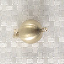 Load image into Gallery viewer, 800003-Germany-Clasp-14k-Yellow-Gold-Matt-Ball-for-Necklaces-Bracelets