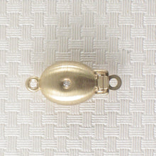 Load image into Gallery viewer, 800011-14k-Gold-Elegant-Beautiful-Matte-Diamonds-Clasp