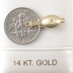800011-14k-Gold-Elegant-Beautiful-Matte-Diamonds-Clasp