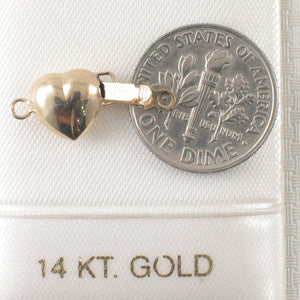 800024-14k-Yellow-Gold-Heart-Clasp-for-Necklaces-Bracelets