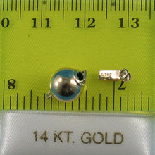 Load image into Gallery viewer, 800052-14k-Yellow-Gold-High-polished-Ball-Pearl-Bead-Clasp