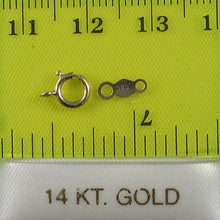 Load image into Gallery viewer, 800079-14k-Yellow-Gold-Spring-Ring-Clasp-Chain-Tag
