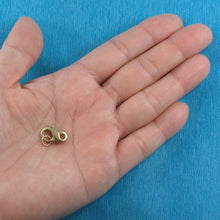 Load image into Gallery viewer, 800081-14k-Gold-High-Polished-Closed-Ring-Bead-Infinity-Clasp