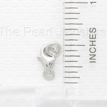 Load image into Gallery viewer, 840033-Solid-Sterling-Silver-925-Rhodium-Finish-Triggering-Claw-Clasp