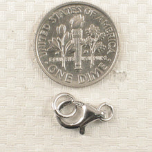 Load image into Gallery viewer, 840035-Solid-Sterling-Silver-925-Rhodium-Finish-Trigger-Clasp