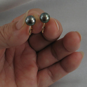 9100021-14k-Yellow-Gold-Filled-Non-Pierced-Clip-On-Black-Cultured-Pearl-Earrings