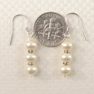 9100190-Sterling-Silver-Bali-Bead-White-Cultured-Pearl-Handcrafted-Hook-Earrings