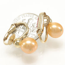 Load image into Gallery viewer, 9100225-14k-Gold-Filled-Non-Pierced-Clip-Golden-F/W-Cultured-Pearl-Earrings